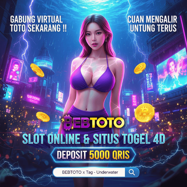 BEBTOTO # Gabung Virtual Toto Slot Online & Situs Togel 4D via Deposit 5000 Qris