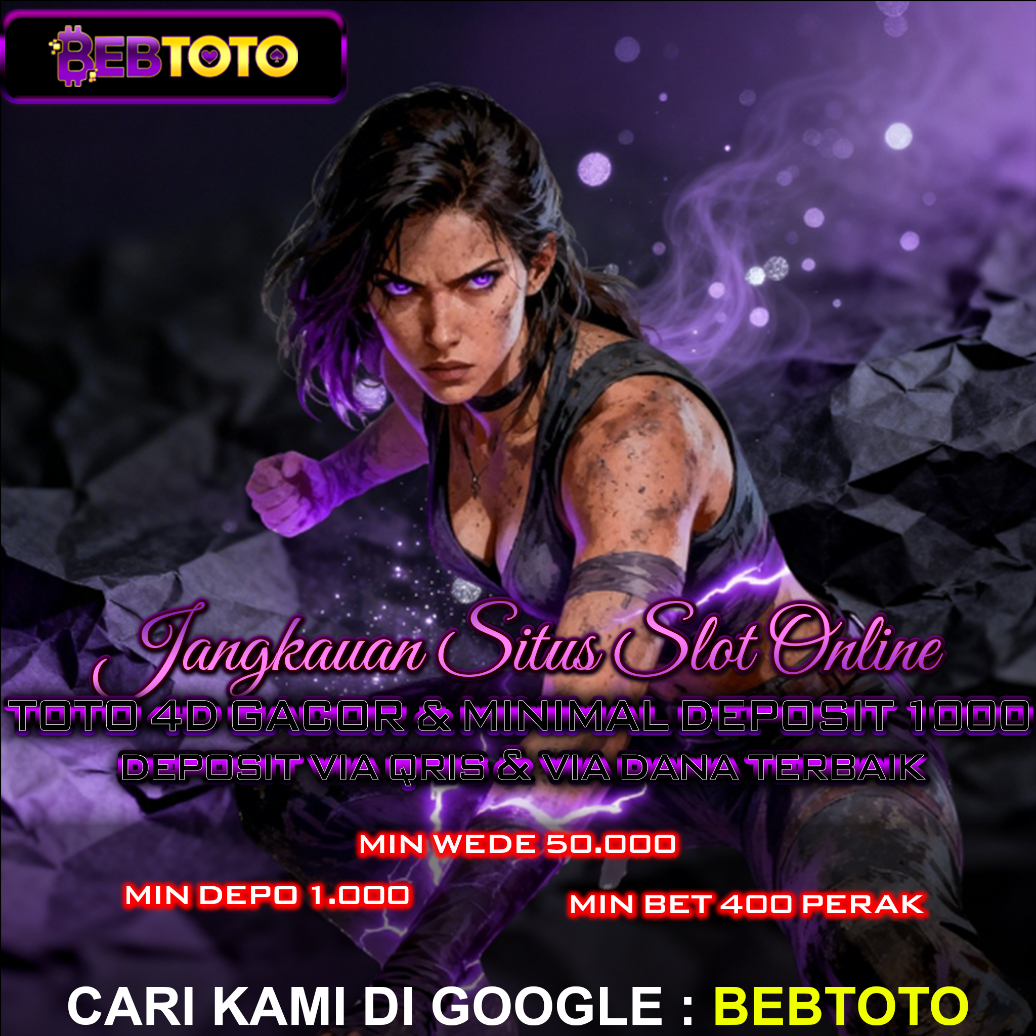 BEBTOTO - Jangkauan Resmi Situs Slot Online Toto 4D Gacor & Slot Deposit 1000 Via Dana & Qris Instan