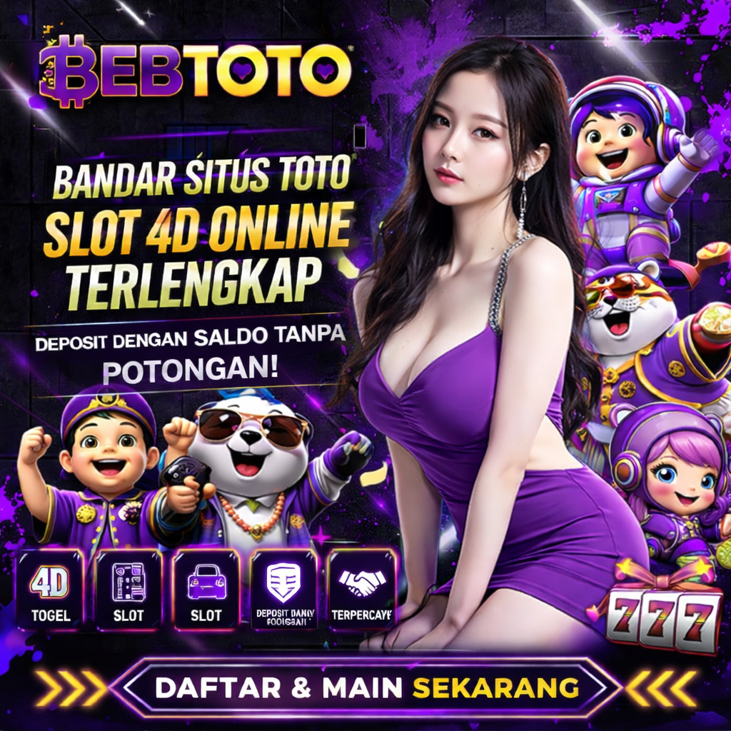 BEBTOTO : Bandar Situs Toto Slot 4D Online Terlengkap Deposit Dengan Dana Terpercaya!